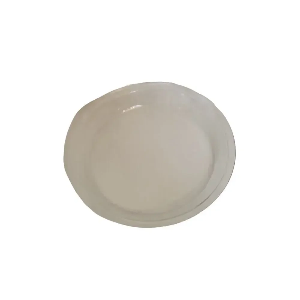 Vtg Pyrex Pie Baking Plate Dish 9 inch / 23 cm Clear Glass Round Smooth Rim 209